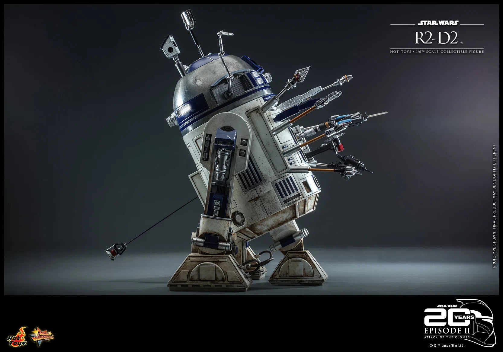 R2-D2: Star Wars: Attack Of The Clones: MMS651: Hot Toys