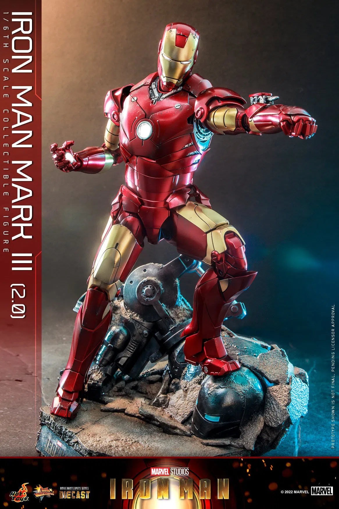 Iron Man MKIII 2.0: Iron Man: MMS664D48: Hot Toys