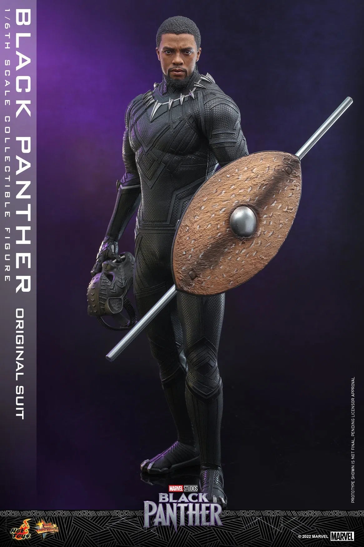 Black Panther: Original Suit: Black Panther: MMS671: Hot Toys