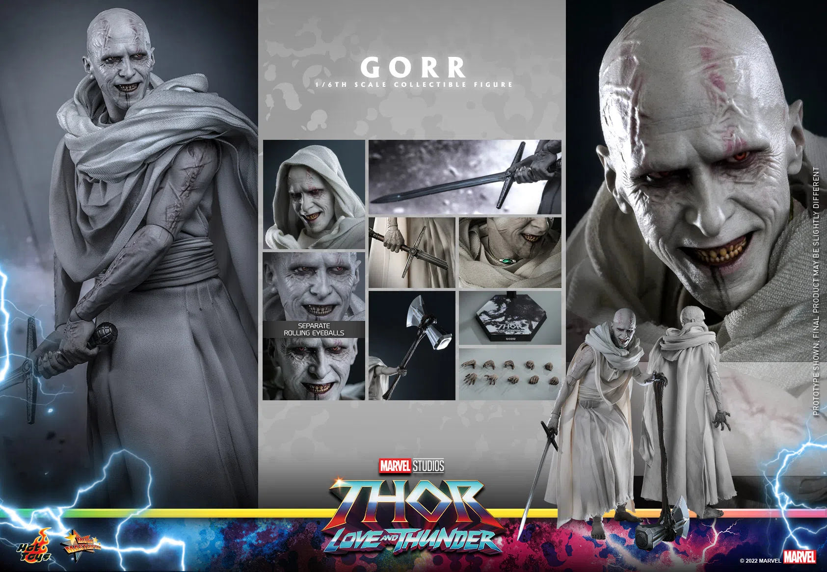 Gorr: Thor: Love & Thunder Figure: Hot Toys