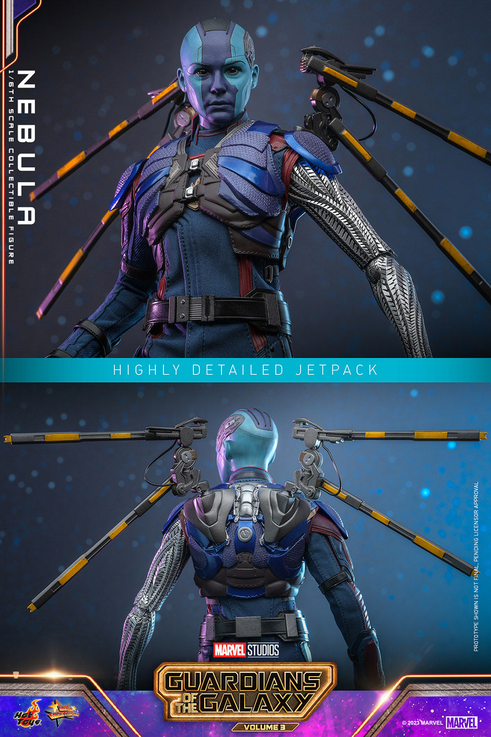 Nebula: Guardians Of The Galaxy Vol.3: Marvel: Hot Toys