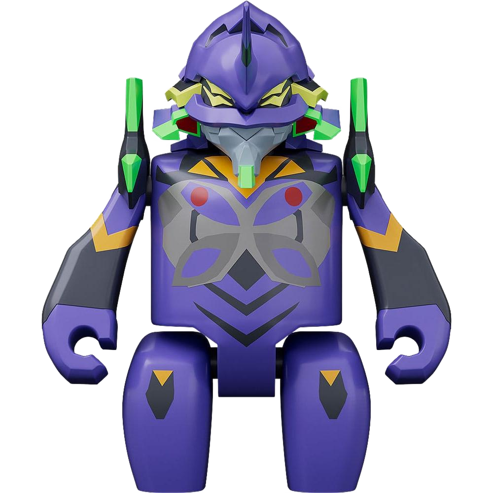 Rebuild of Evangelion Brickroid Action Figure Evangelion Production Model-13 5 cm - Good Smile Company Action Figures