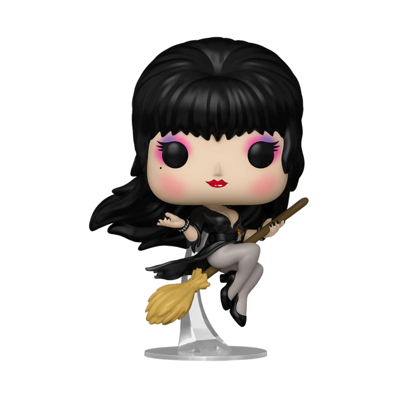 Elvira POP! Icons Vinyl Figure Elvira Broom - Funko Pop! Figures