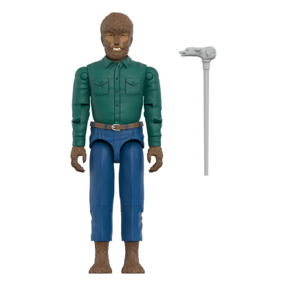 Universal Monsters ReAction+ Action Figure Wave 1 The Wolf Man - Super7 Action Figures