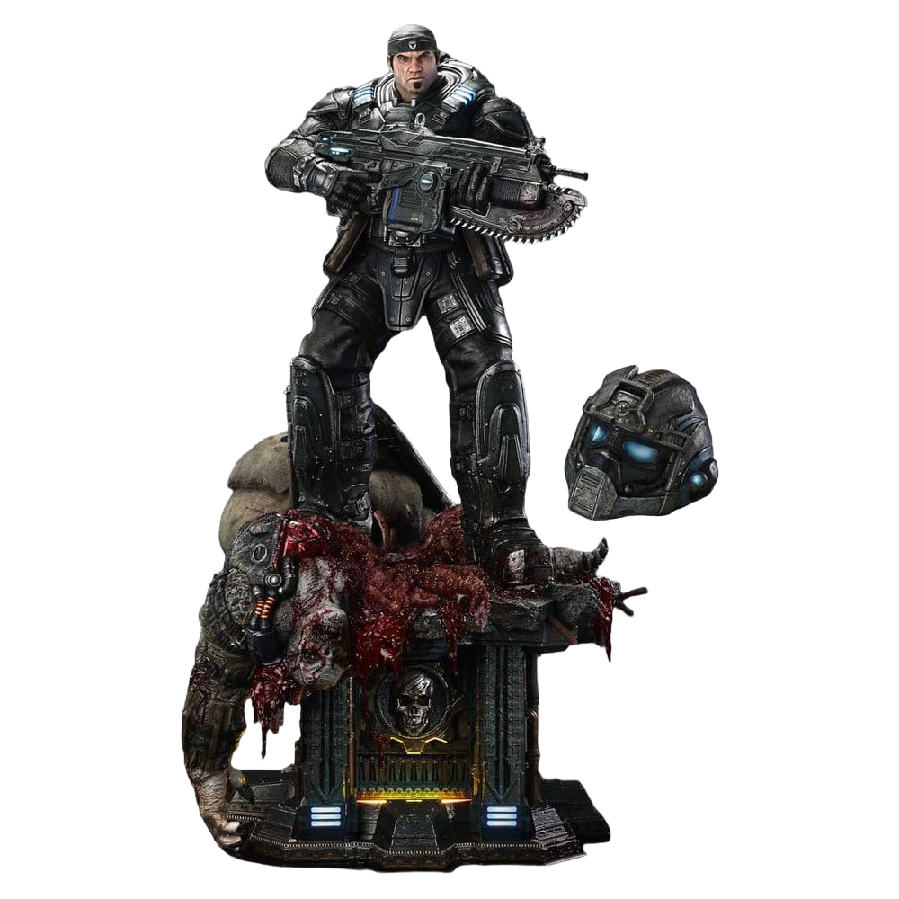 Gears of War: Reloaded Real Elite Masterline Series Statue 1/3 Marcus Fenix Ultimate Bonus Version 97 cm - Prime 1 Studio Statues