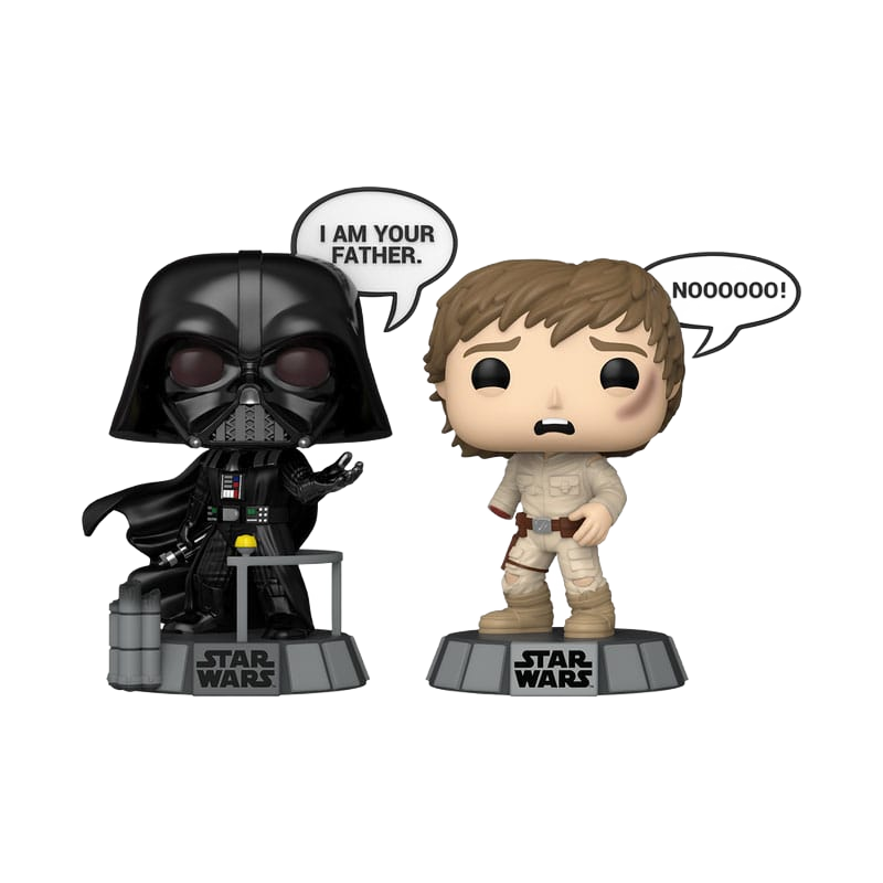 Star Wars: Sayings POP! Vinyl Figures 2-Pack Vader & Luke - Funko Mini Figures