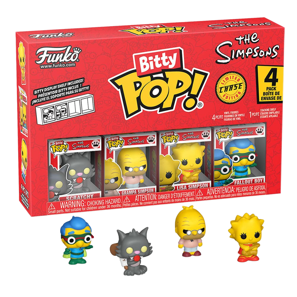 The Simpsons Bitty POP! Vinyl Figure 4-Pack Series 4 2 cm - Funko Pop! Figures