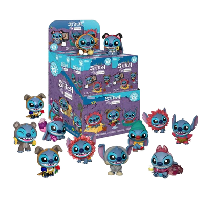 Disney Mystery Mini Figures 5 cm Stitch in Costume Display (12) - Funko Blind Boxes, Mini Figures & Capsule Toys