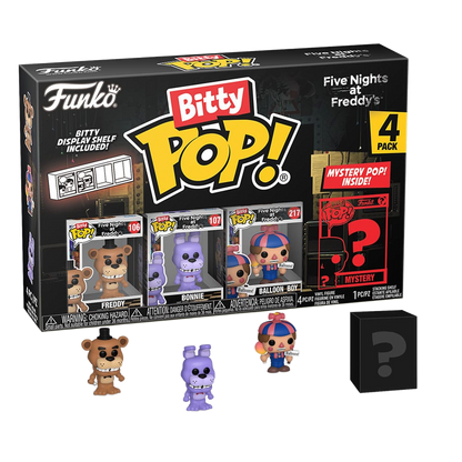 Five Nights at Freddy's Bitty POP! Vinyl Figure 4-Pack Freddy 2,5 cm - Funko Pop! Figures