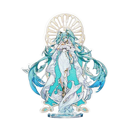 Character Vocal Series 01: Hatsune Miku Acrylic Stand Hatsune Miku feat. Yoneyama Mai Glitter Ver. 20 cm - Good Smile Company Statue