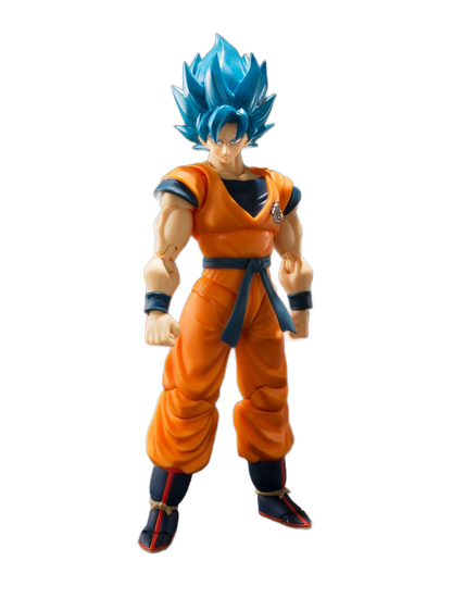 Dragon Ball Super Broly S.H. Figuarts Action Figure Super Saiyan God Super Saiyan Goku Super 14 cm - Bandai Tamashii Nations Action Figures