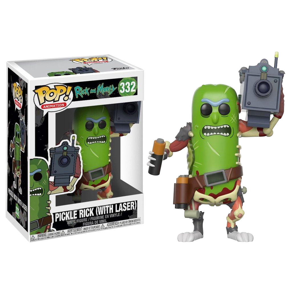 Rick and Morty POP! Animation Vinyl Figure Pickle Rick with Laser - Funko Pop! Figures