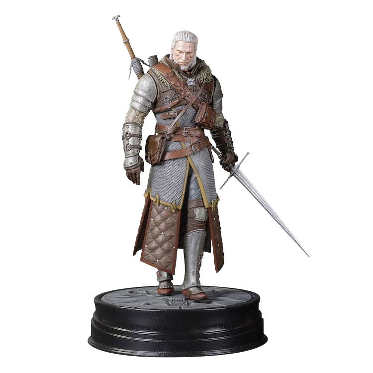 Witcher 3 Wild Hunt PVC Statue Geralt Grandmaster Ursine 24 cm - Dark Horse Statues & Busts