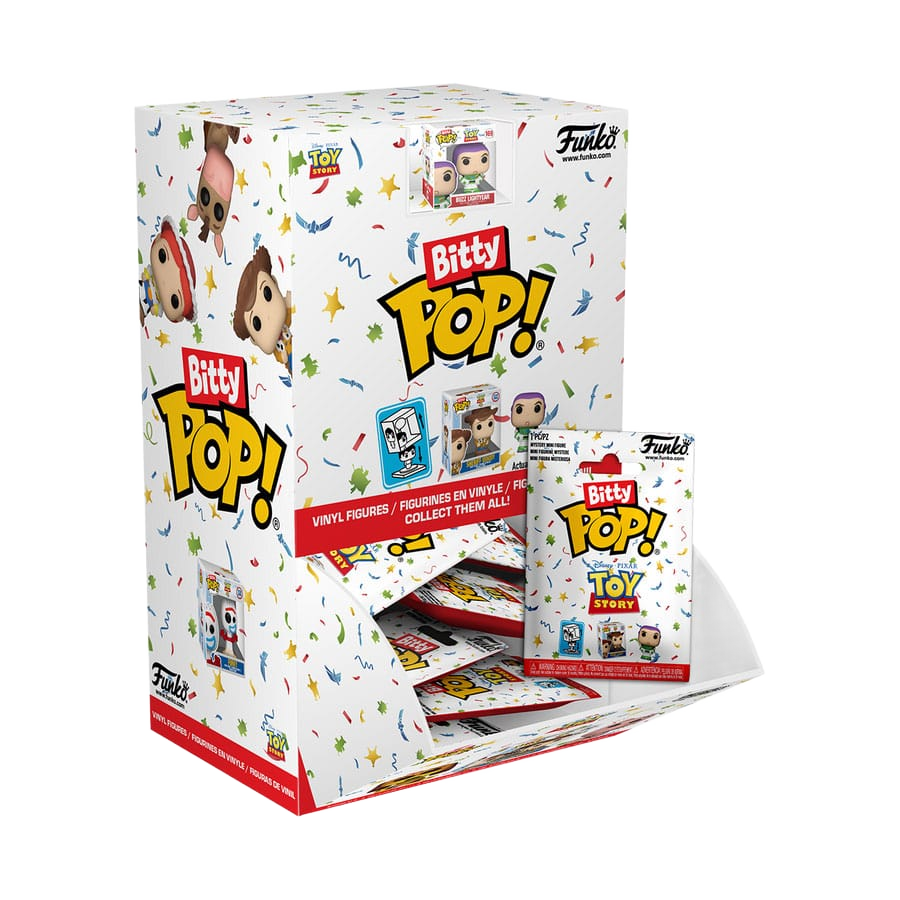 Toy Story Bitty POP! Vinyl Figure Display (36) Toy Story 2,5 cm - Funko Mini Figures, Pop! Figures