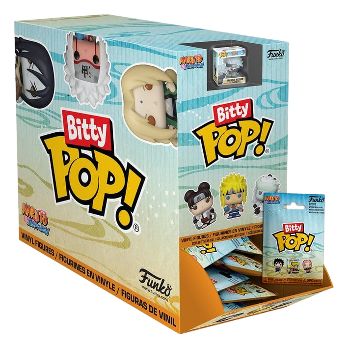 Naruto Bitty POP! Vinyl Figure Display Box Qty 32 PDQ 2,5 cm - Funko Pop! Figures