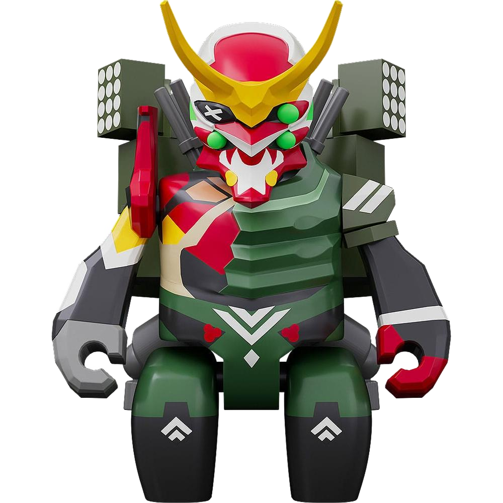 Rebuild of Evangelion Brickroid Action Figure Evangelion Production Model-New 02 a 5 cm - Good Smile Company Action Figures