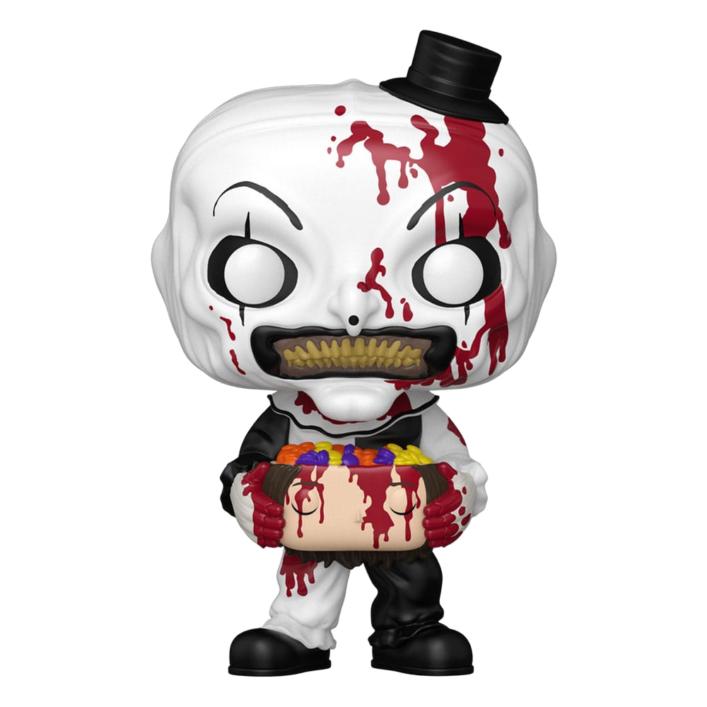 Terrifier 2 POP! Movies Vinyl Figure Art the Clown with Candy Filled Head - Funko Pop! Figures