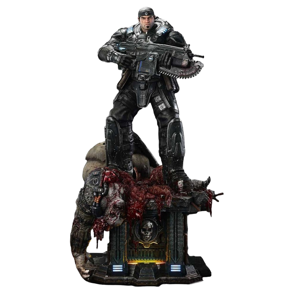 Gears of War: Reloaded Real Elite Masterline Series Statue 1/3 Marcus Fenix Ultimate Version 97 cm - Prime 1 Studio Statues