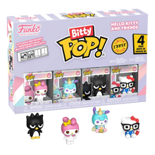 Hello Kitty and Friends Bitty POP! Vinyl Figure 4-Pack Series 4 2 cm - Funko Mini Figures, Pop! Figures
