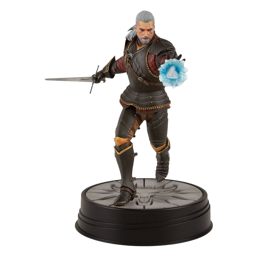 Witcher 3 Wild Hunt PVC Statue Geralt Toussaint Tourney Armor 20 cm - Dark Horse Statues & Busts