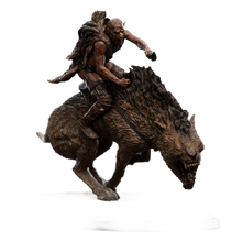 Lord of the Rings Mini Statue Sharkû on Warg - Weta Workshop Statue