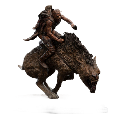 Lord of the Rings Mini Statue Sharkû on Warg - Weta Workshop Statue