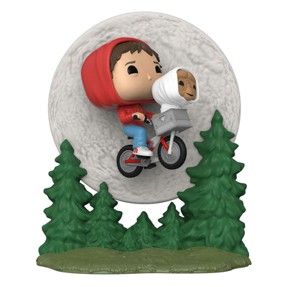 E.T. the Extra-Terrestrial POP! Moment Vinyl Figure Elliot and ET Flying (GITD) - Funko Pop! Figures