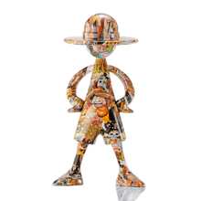 One Piece 1000 Logs Anniversary Luffy's ArtCanvas Figure 1/8 Luffy 22 cm - Bandai Tamashii Nations Mini Figures