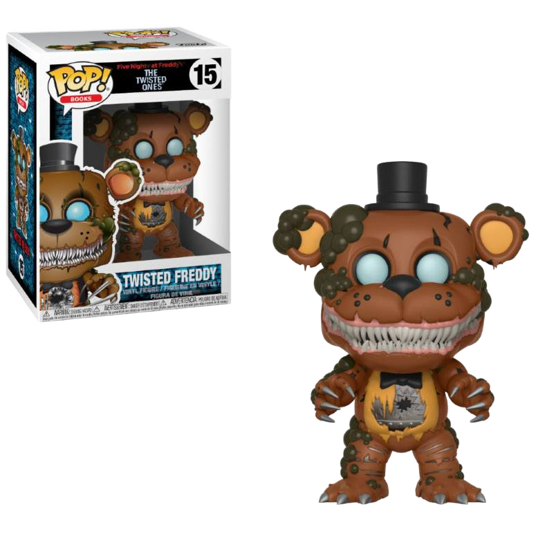 Five Nights at Freddy's The Twisted Ones POP! Books Vinyl Figure Twisted Freddy - Funko Pop! Figures