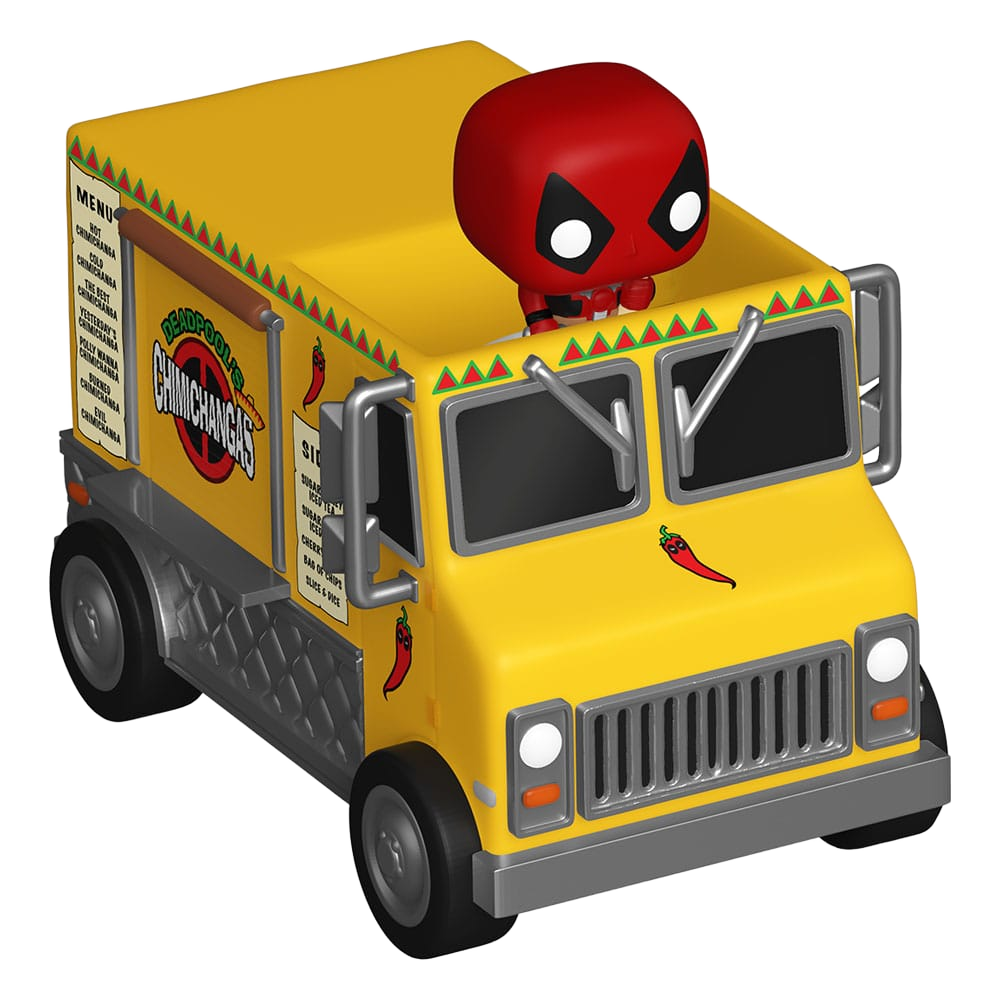 Marvel POP! Rides Vinyl Figure Deadpool w/Chimichanga Truck 2,5 cm - Funko Pop! Figures