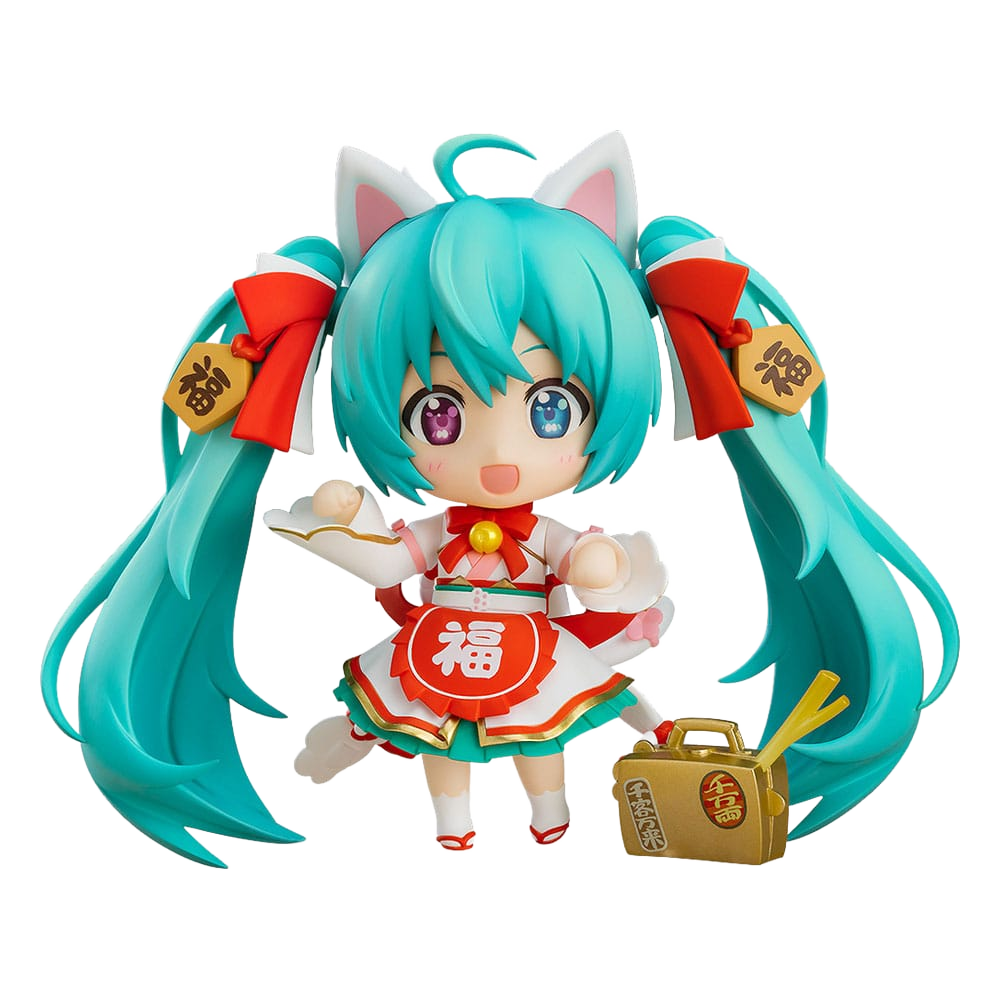 Character Vocal Series 01 Nendoroid Action Figure Hatsune Miku: Maneki Miku Ver. - Good Smile Company Action Figures