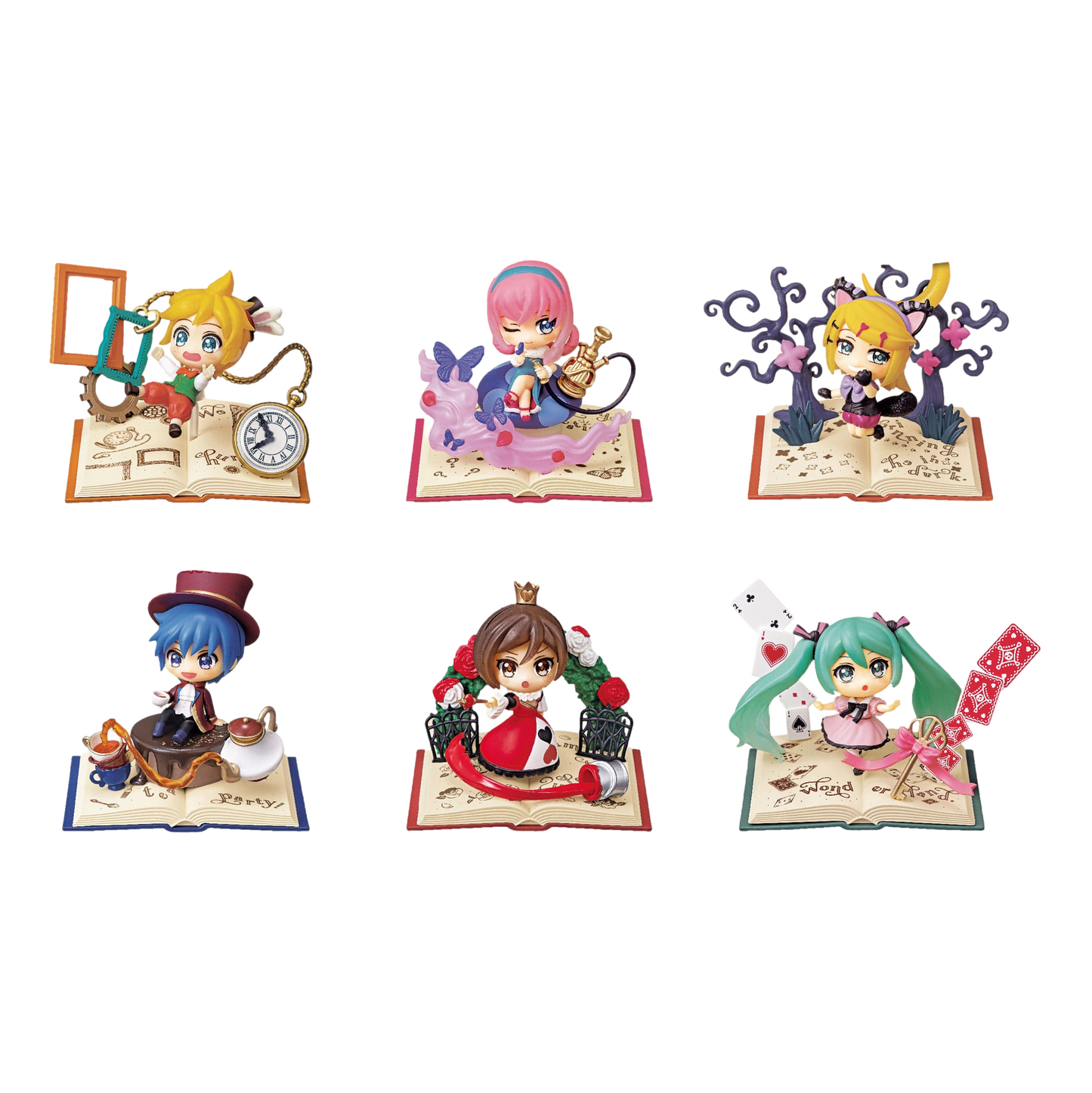 Hatsune Miku Mini Figures 6 cm Secret Wonderland Collection Display 6 - Re-Ment Blind Boxes, Mini Figures & Capsule Toys