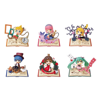 Hatsune Miku Mini Figures 6 cm Secret Wonderland Collection Display 6 - Re-Ment Blind Boxes, Mini Figures & Capsule Toys
