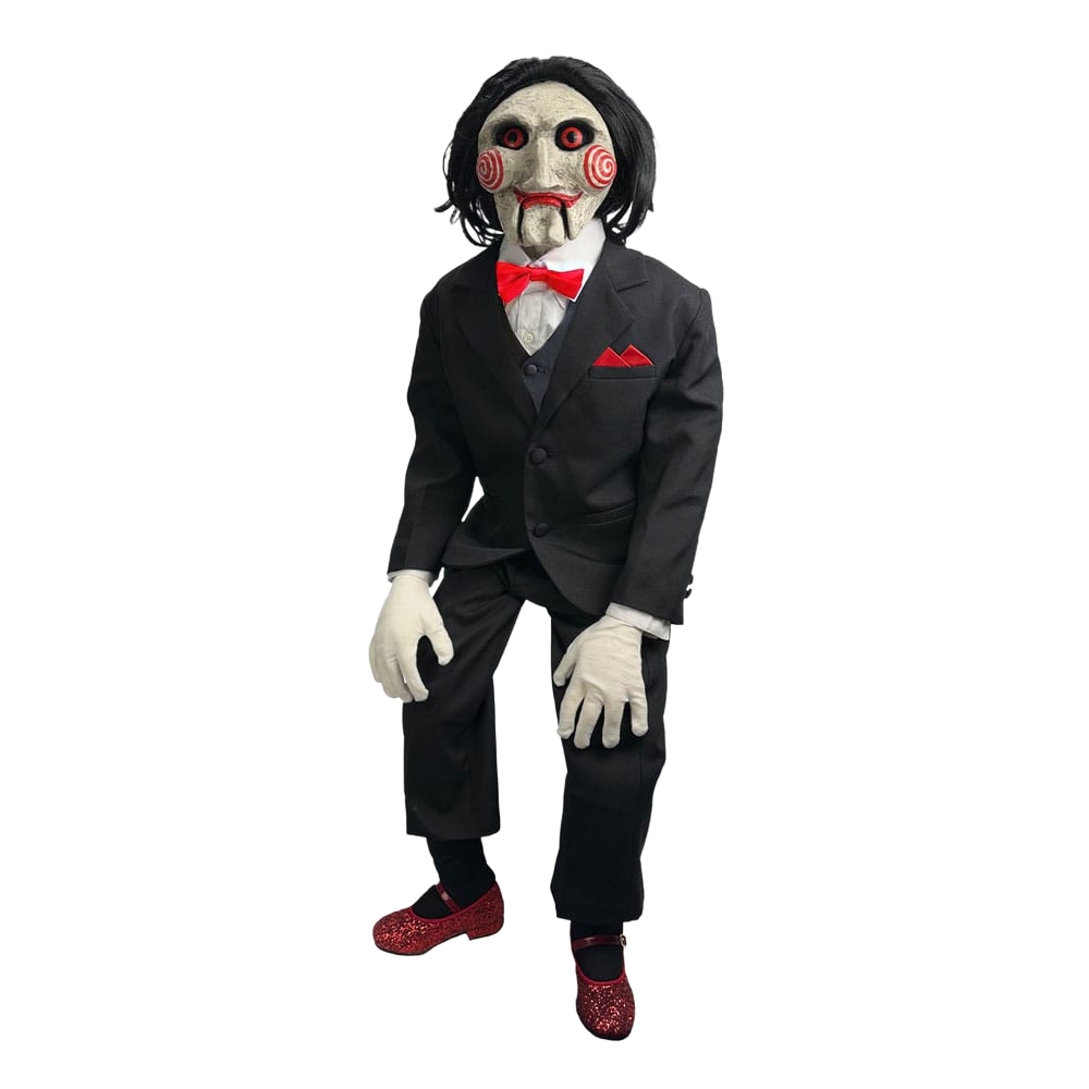 Saw Figure Stripe Puppet Prop / Marionette Billy the Puppet 119 cm - Trick Or Treat Studios Replicas: 1/1
