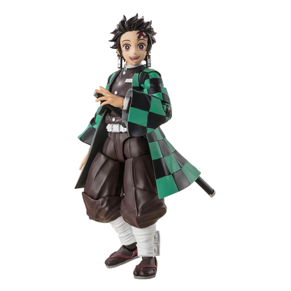 Demon Slayer: Kimetsu no Yaiba S.H. Figuarts Action Figure Tanjiro Kamado 14 cm - Bandai Tamashii Nations Action Figures