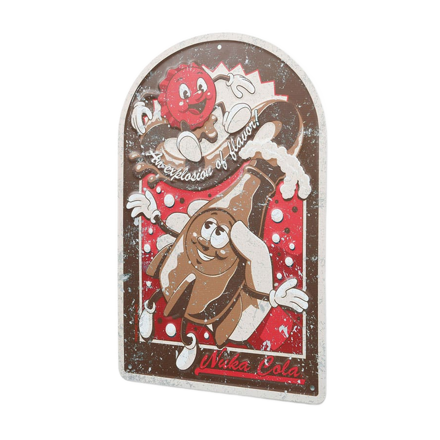 Fallout Metal Sign Vintage Ad 30 x 45 cm - DEVplus Tin Signs