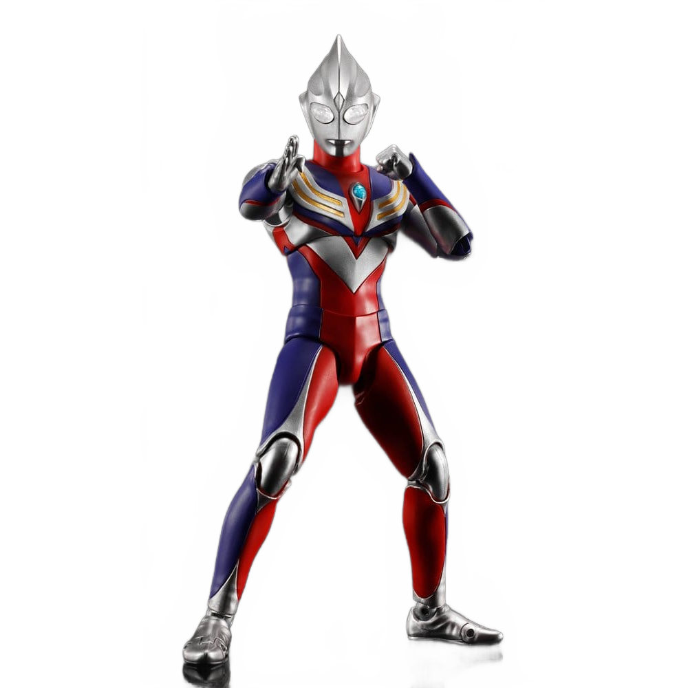 Ultraman Series S.H.Figuarts Shinkocchou Seihou Action Figure Ultraman Tiga Multi Type 30th Anniversary Edition 15 cm - Bandai Tamashii Nations Action Figures