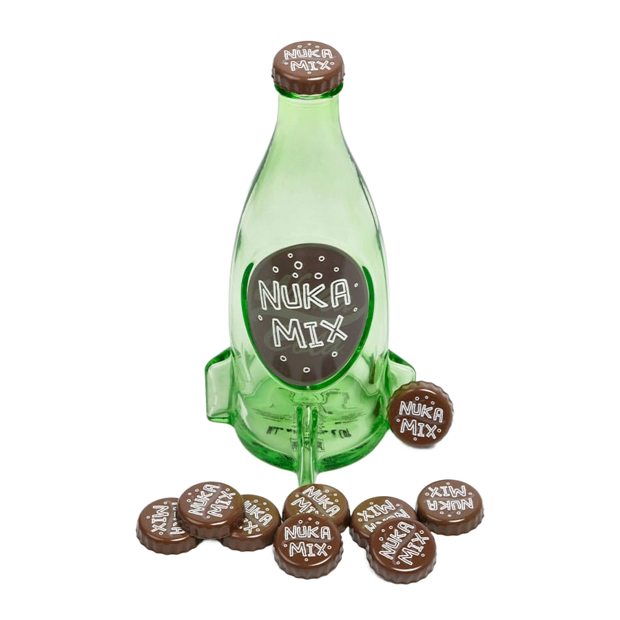 Fallout Botlle Series Glass Bottle & Cap Nuka Mix - DEVplus Kitchen & Tableware