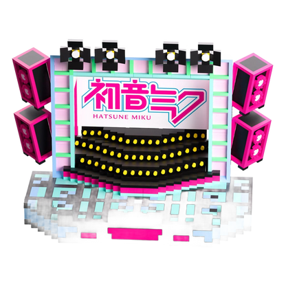 Hatsune Miku brickset Miku's Stage 19 cm - Youtooz Construction Kits