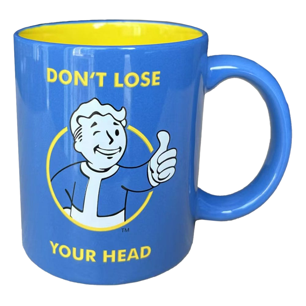 Fallout Mug Don't Lose Your Head - DEVplus Kitchen & Tableware
