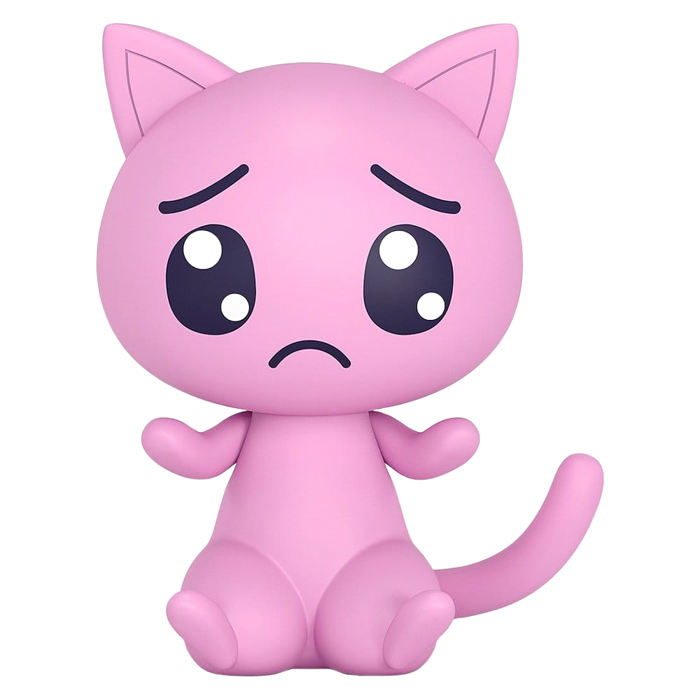 Needy Streamer Overload Huggy Good Smile :( Cat 7 cm - Good Smile Company Mini Figures