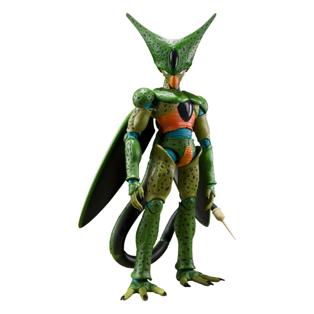 Dragonball Z S.H. Figuarts Action Figure Cell First Form Reissue 17 cm - Bandai Tamashii Nations Action Figures
