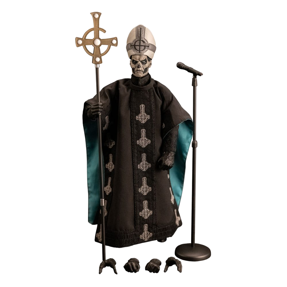 Ghost Action Figure 1/6 Papa Emeritus II 30 cm - Trick Or Treat Studios Statues