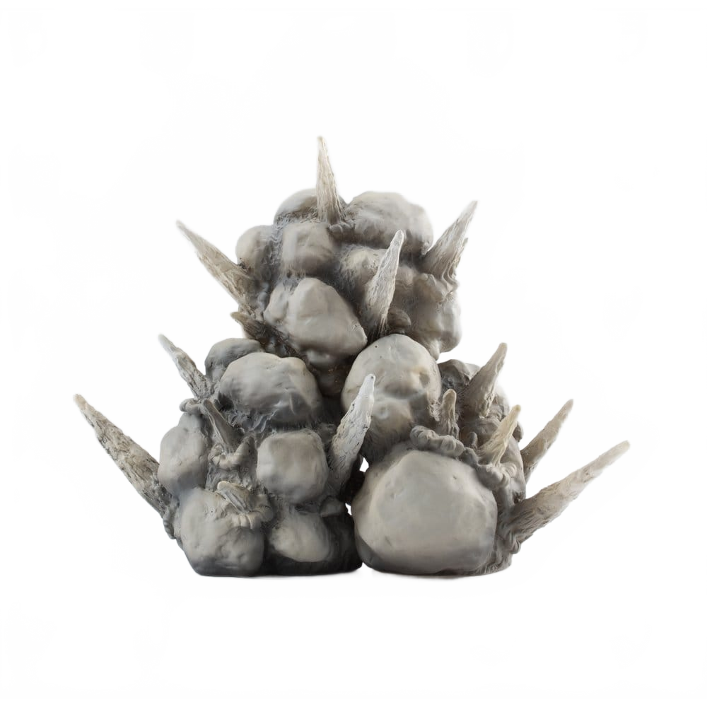 Tamashii Effect Action Figure Accessory Explosion Gray Ver. for S.H.Figuarts - Bandai Tamashii Nations Action Figure: Accessories