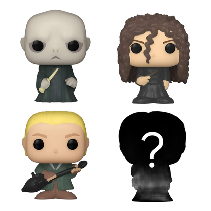 Harry Potter Bitty POP! Vinyl Figure 4-Pack Voldemort 2,5 cm - Funko Mini Figures, Pop! Figures