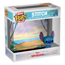 Disney Bitty POP! Deluxe Vinyl Figure Stitch(Beach) Display (12) 2,5 cm - Funko Mini Figures, Pop! Figures