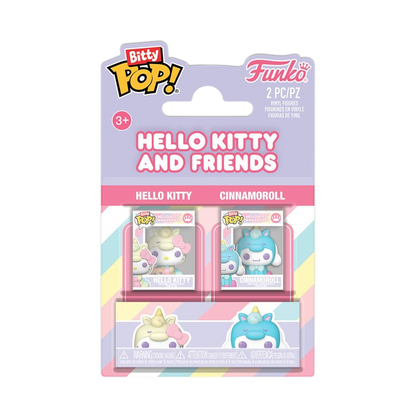 Hello Kitty Bitty POP! Vinyl Figure 2-Pack HK & Cinnamonroll 2,5 cm - Funko Pop! Figures