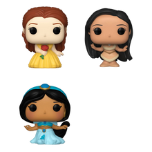 Disney Princesses Bitty POP! Vinyl Figure 4-Pack Belle 2,5 cm - Funko Mini Figures, Pop! Figures