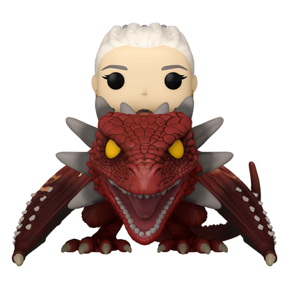 House of the Dragon POP! Rides Deluxe Vinyl Rhaenys Targaryen with Meleys - Funko Pop! Figures