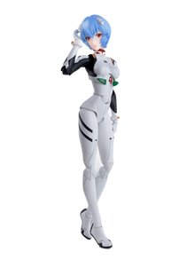 Neon Genesis Evangelion S.H.Figuarts Action Figure Rei Ayanami 14 cm - Bandai Tamashii Nations Action Figures